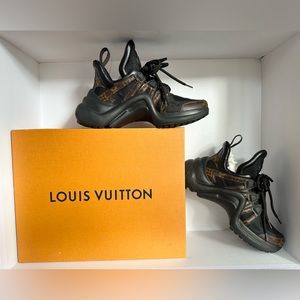 Louis Vuitton Archlight Black Sneakers